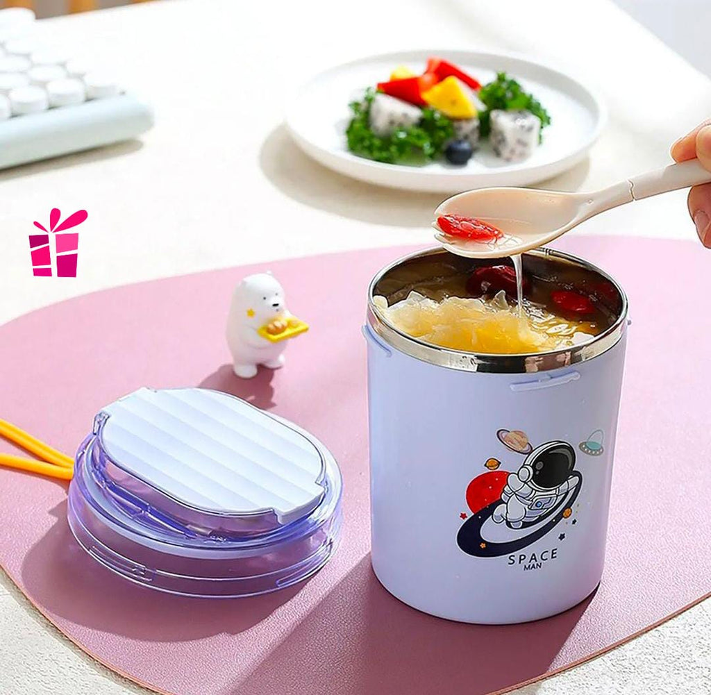 Cartoon Printed Stainless Steel Cup / Mug – 530 ml