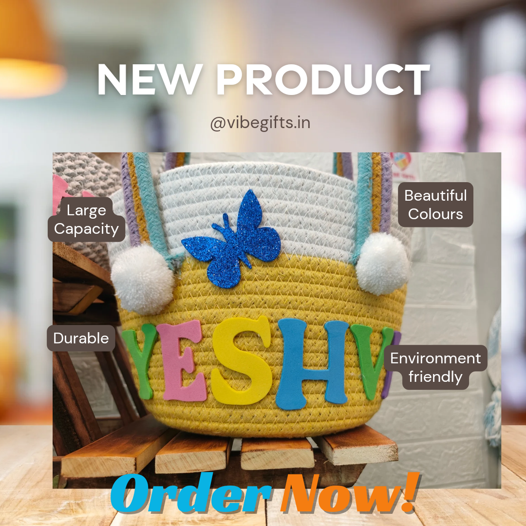 Personalised Name Baskets
