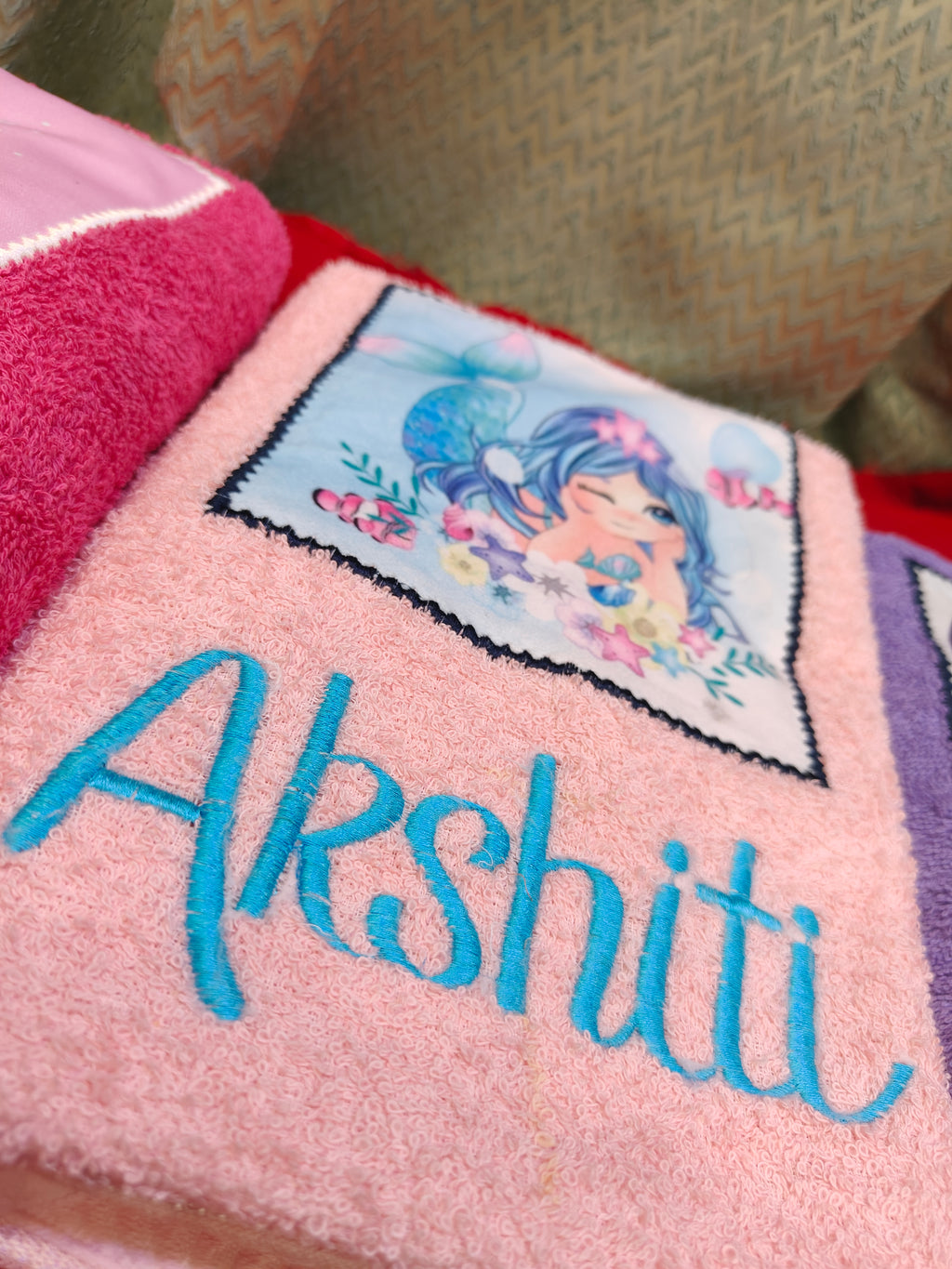 Personalised Bath Towels
