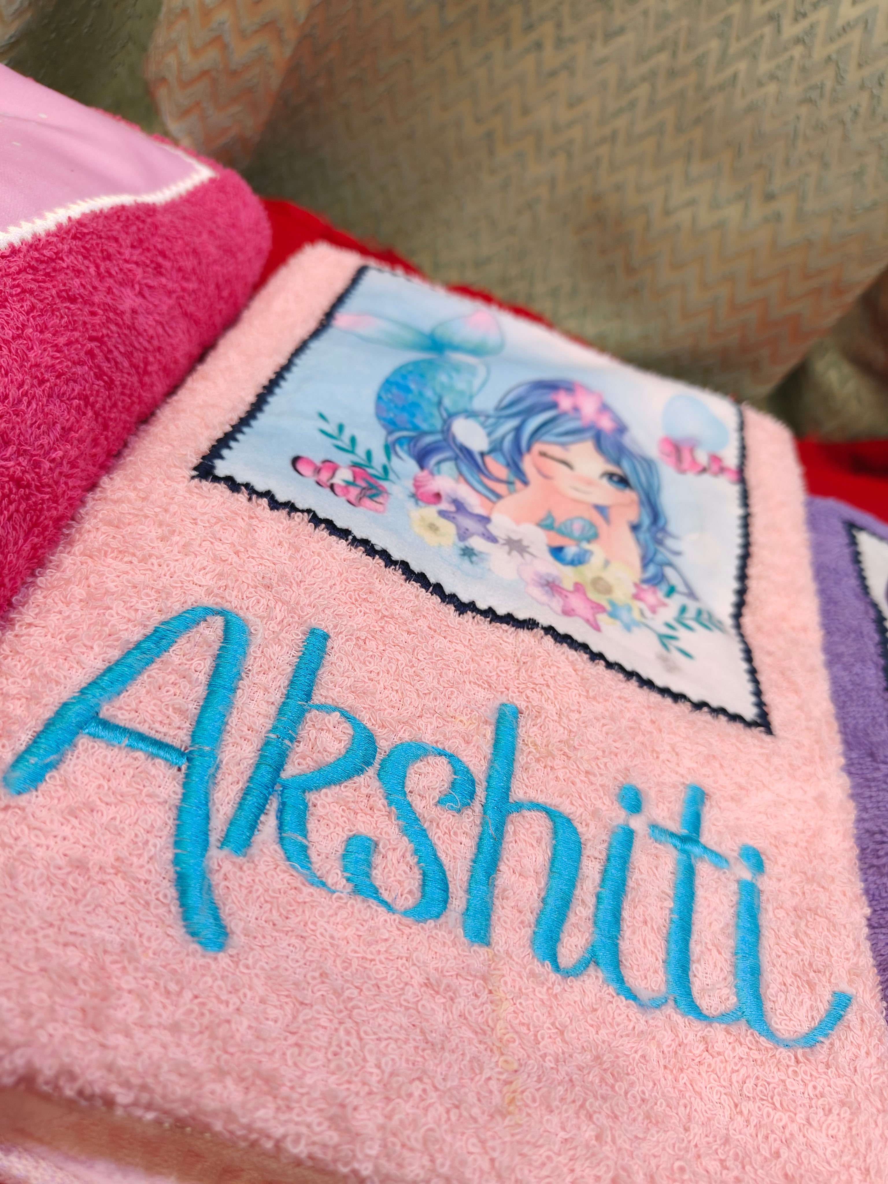 Personalised Bath Towels