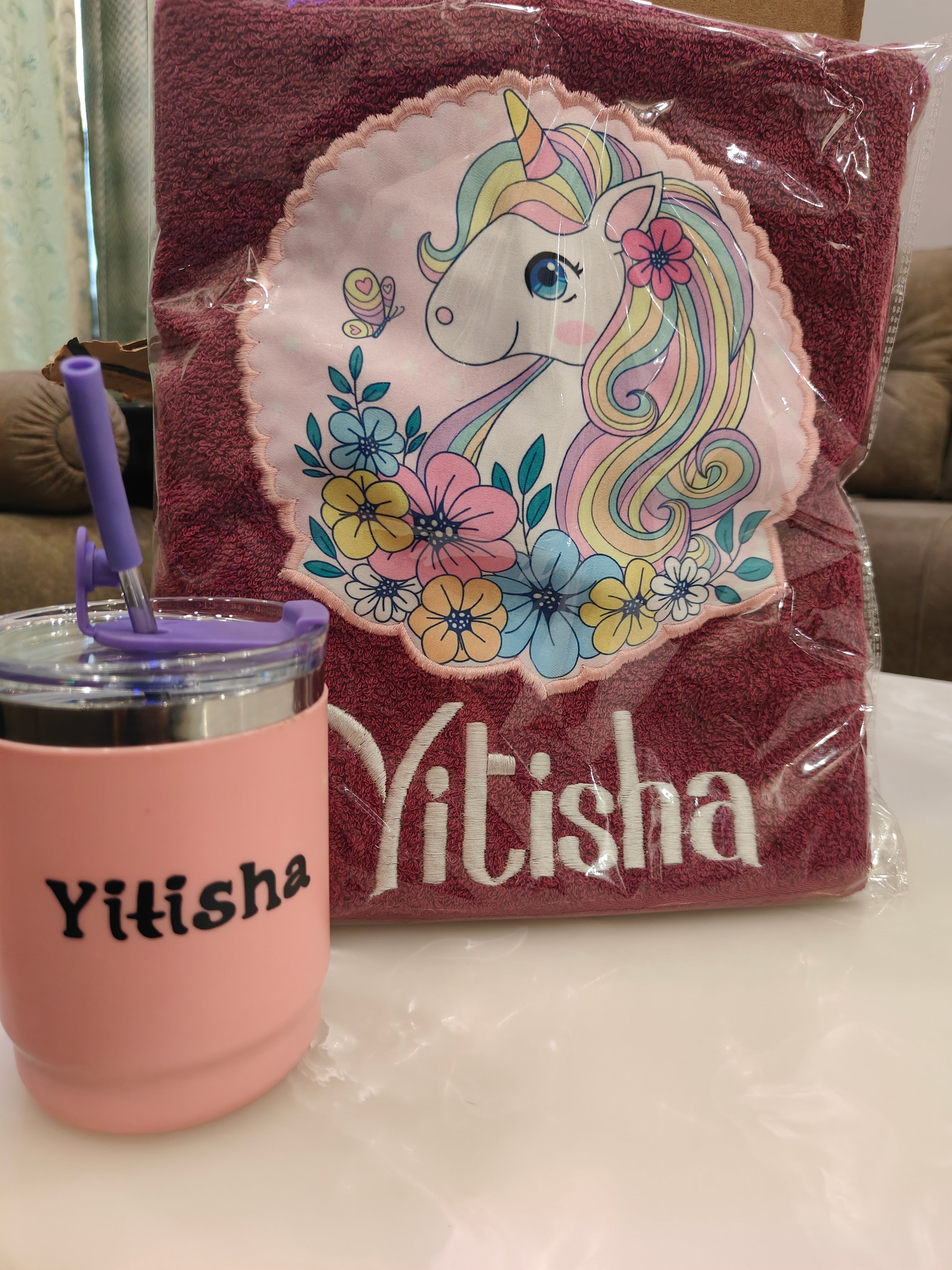 Cartoon Printed Stainless Steel Cup / Mug – 530 ml