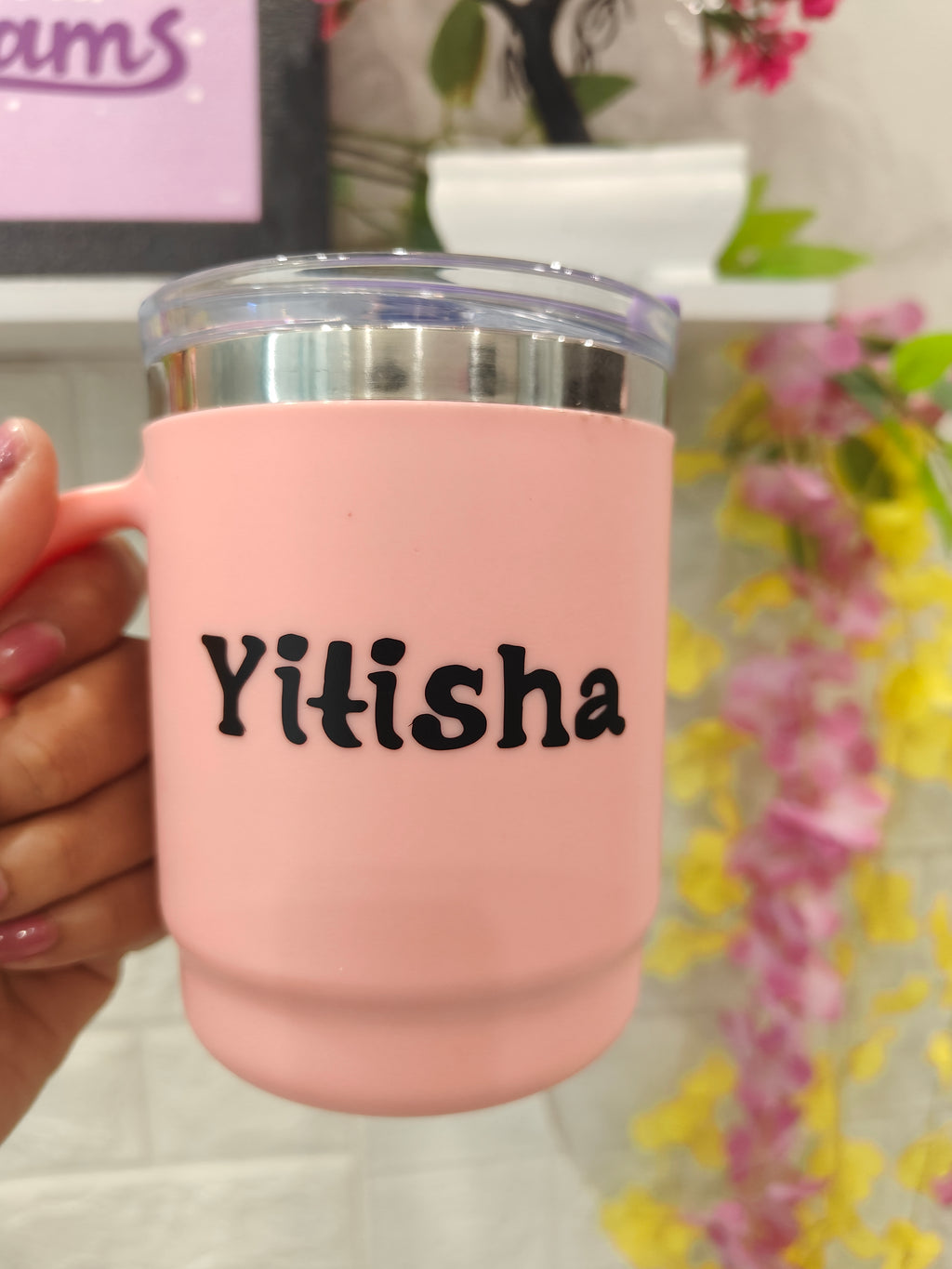 Cartoon Printed Stainless Steel Cup / Mug – 530 ml