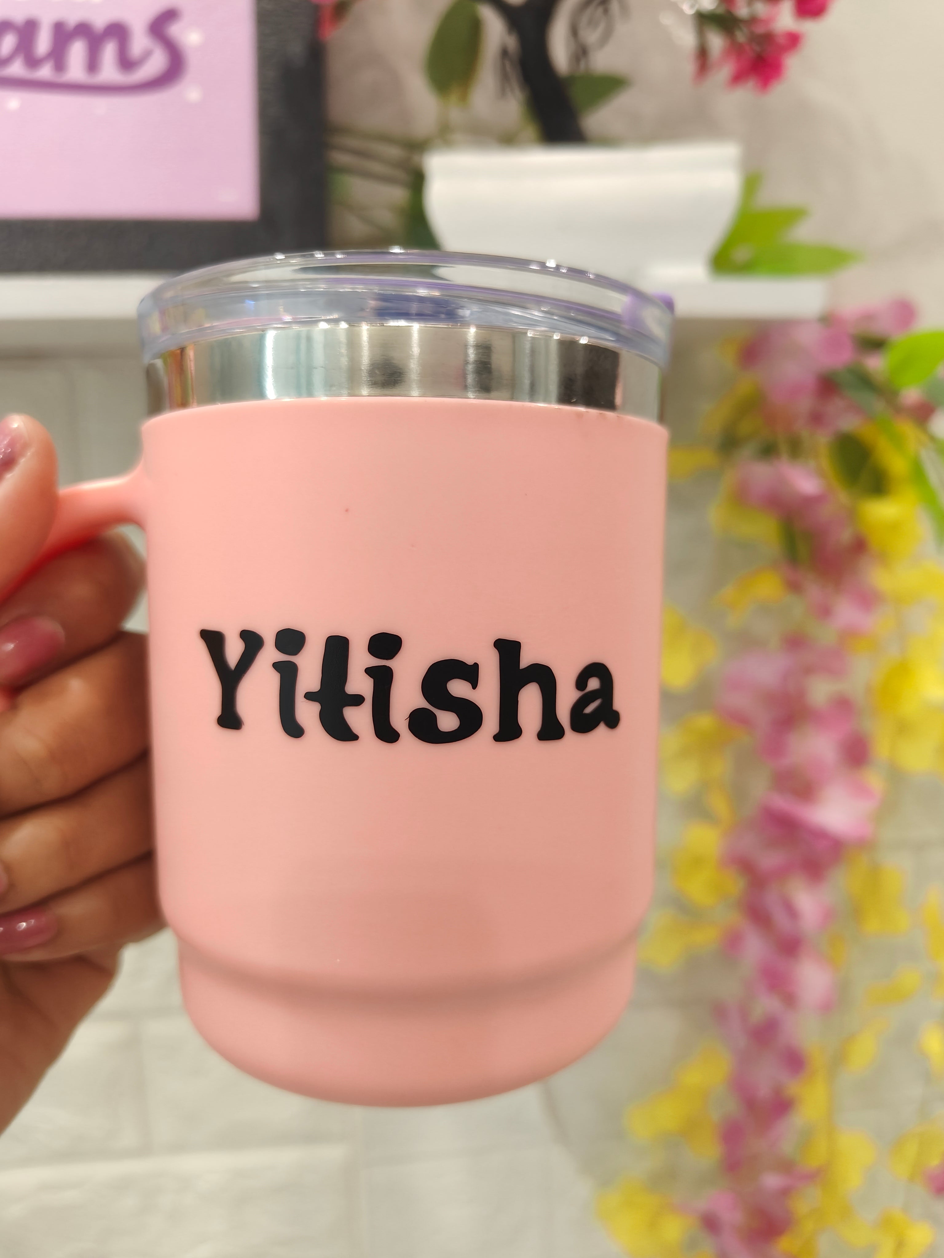 Cartoon Printed Stainless Steel Cup / Mug – 530 ml