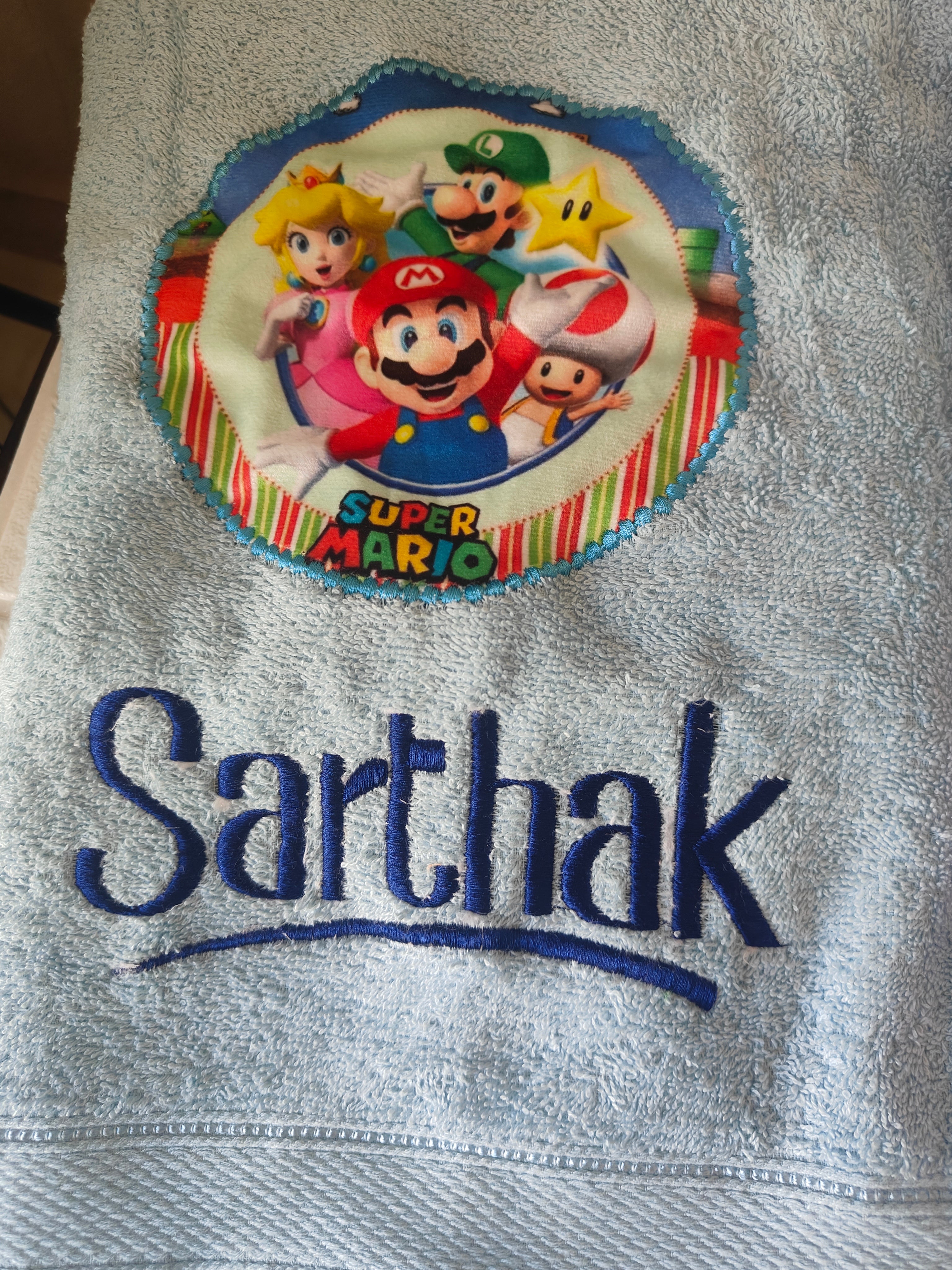 Personalised Bath Towels