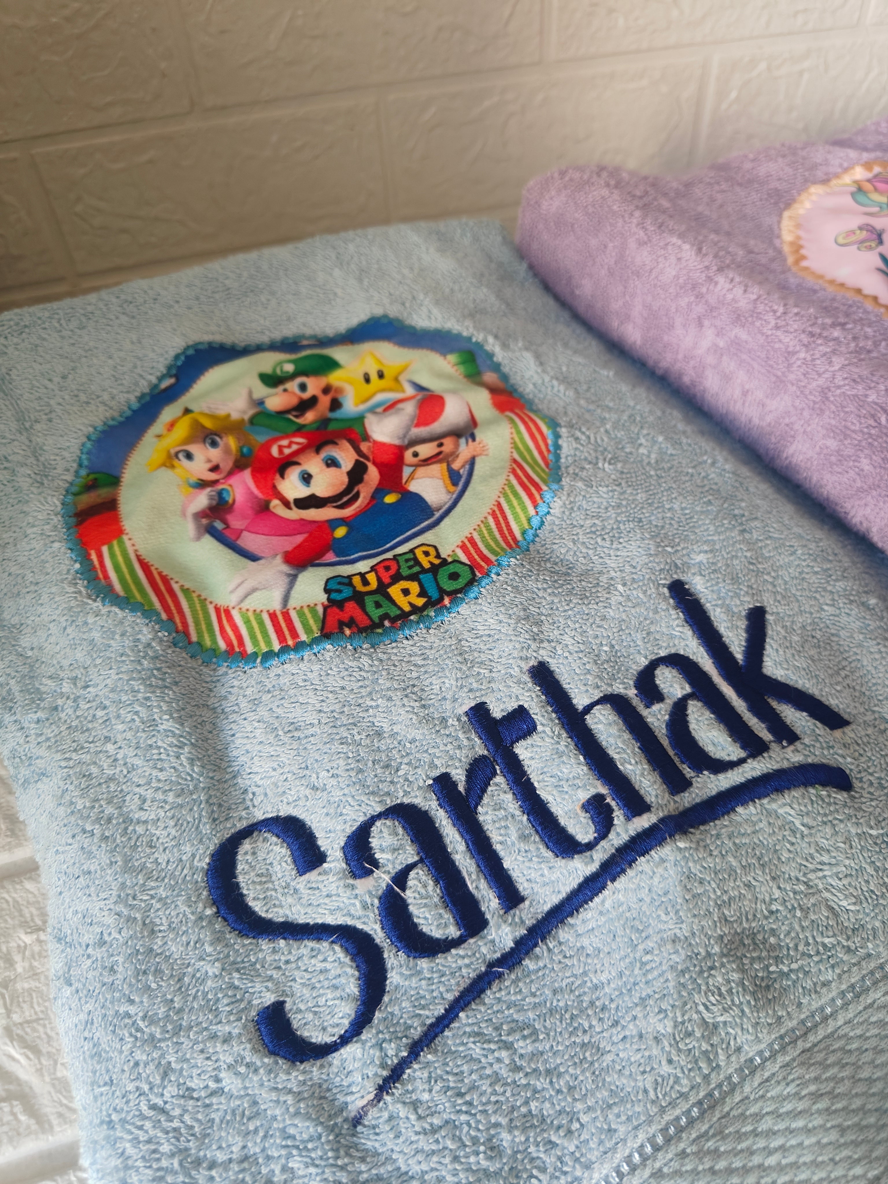Personalised Bath Towels