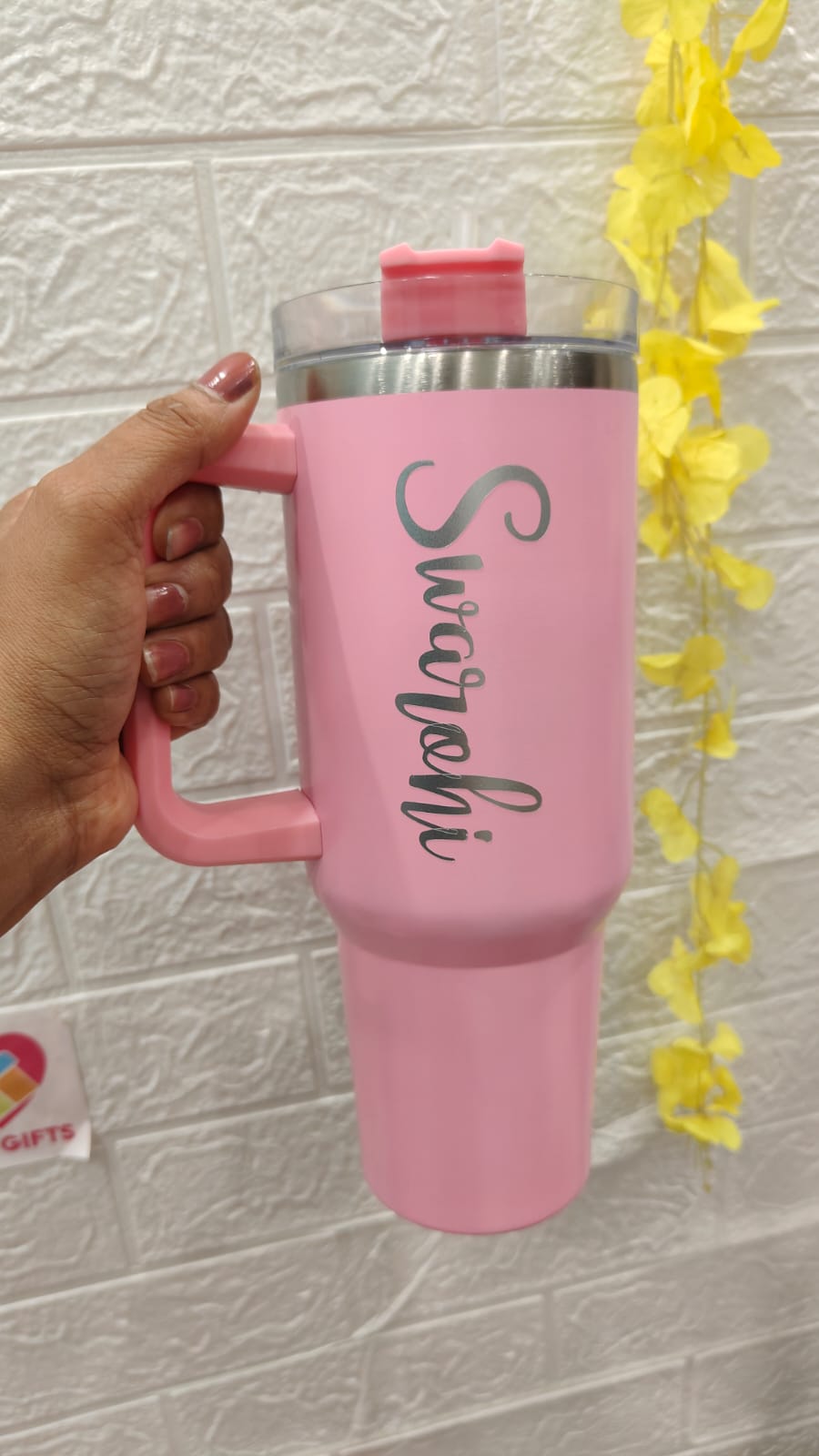 Stanley Stainless Steel Tumbler(pink)